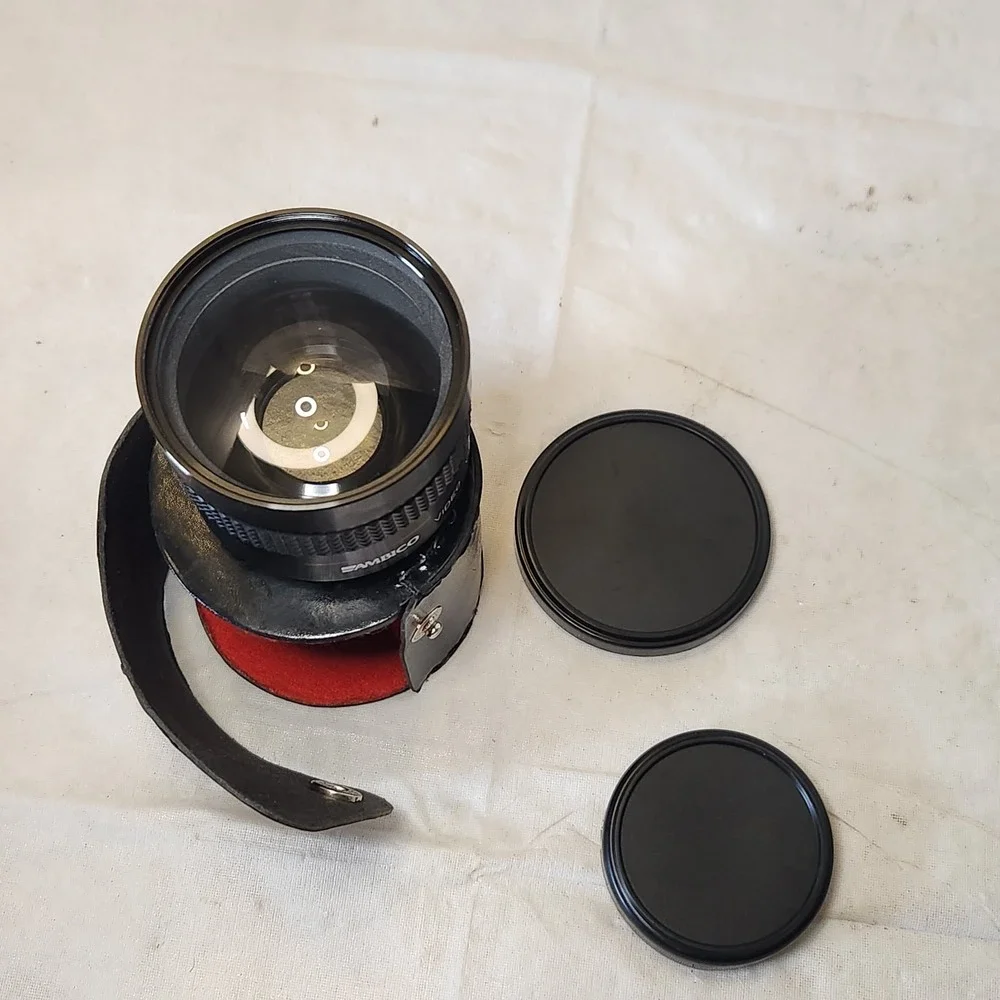 Ambico Japan V-0315 Video Fish Eye Lens 0.6X Wide Angle Threaded Mount